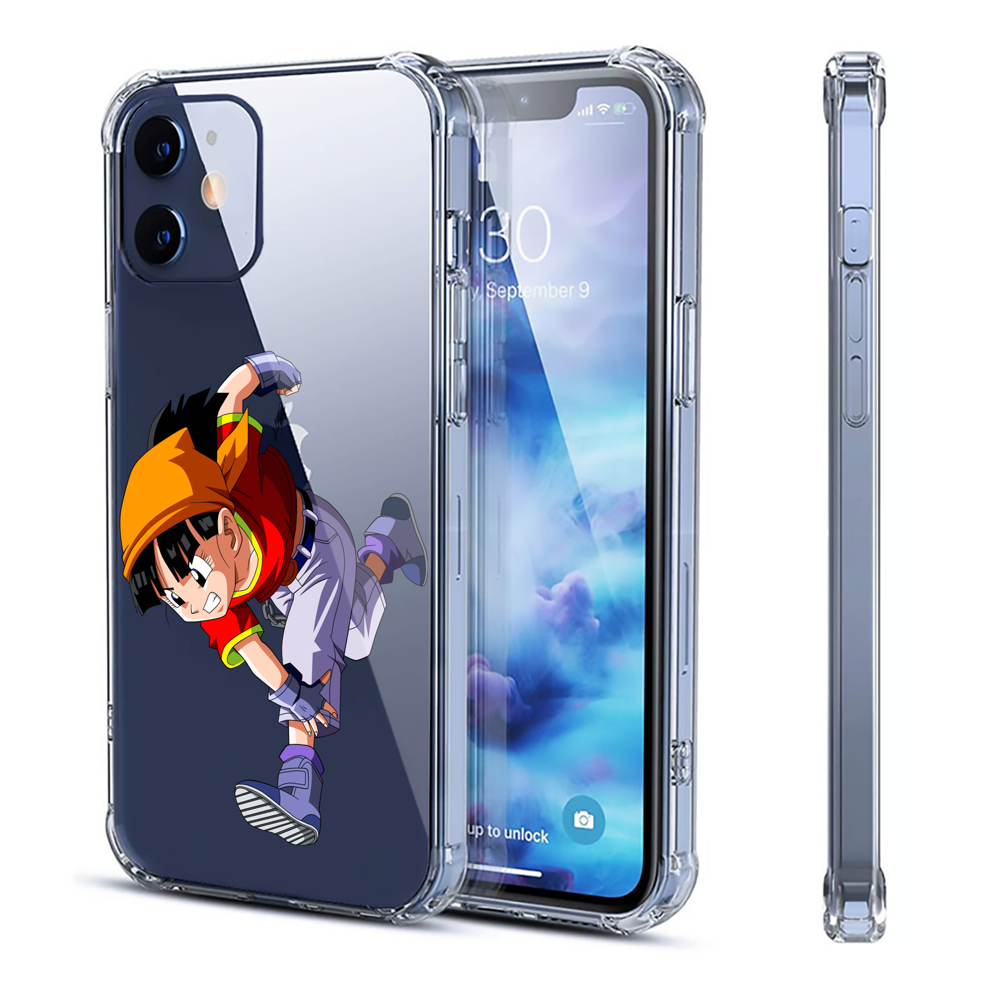 （画像用） ドラゴンボール パン DRAGON BALL Pan 【iPhone 12シリーズ対応】透明スマホケース（クリアソフトケース）